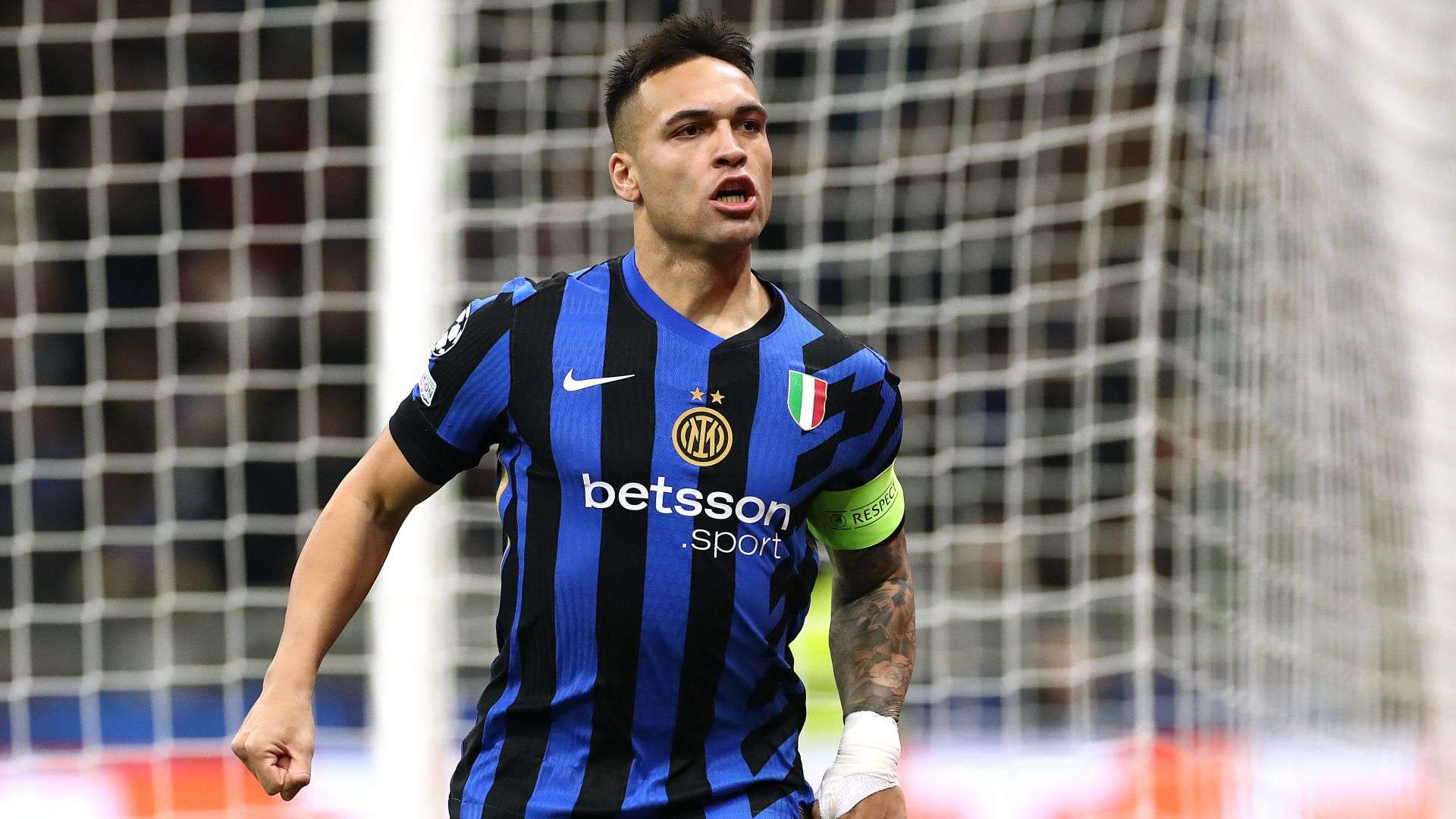 Lautaro Martinez Inter Monaco Champions League