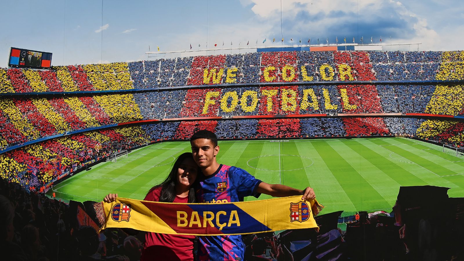Camp Nou Barcelona fans