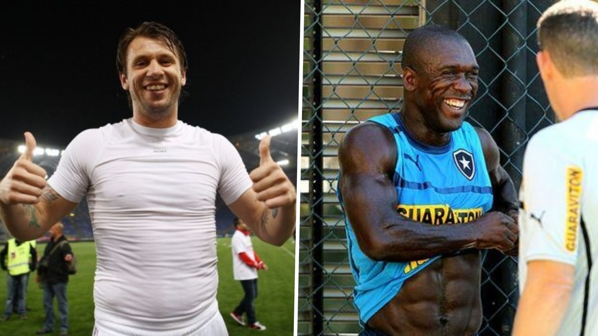 Antonio Cassano Clarence Seedorf