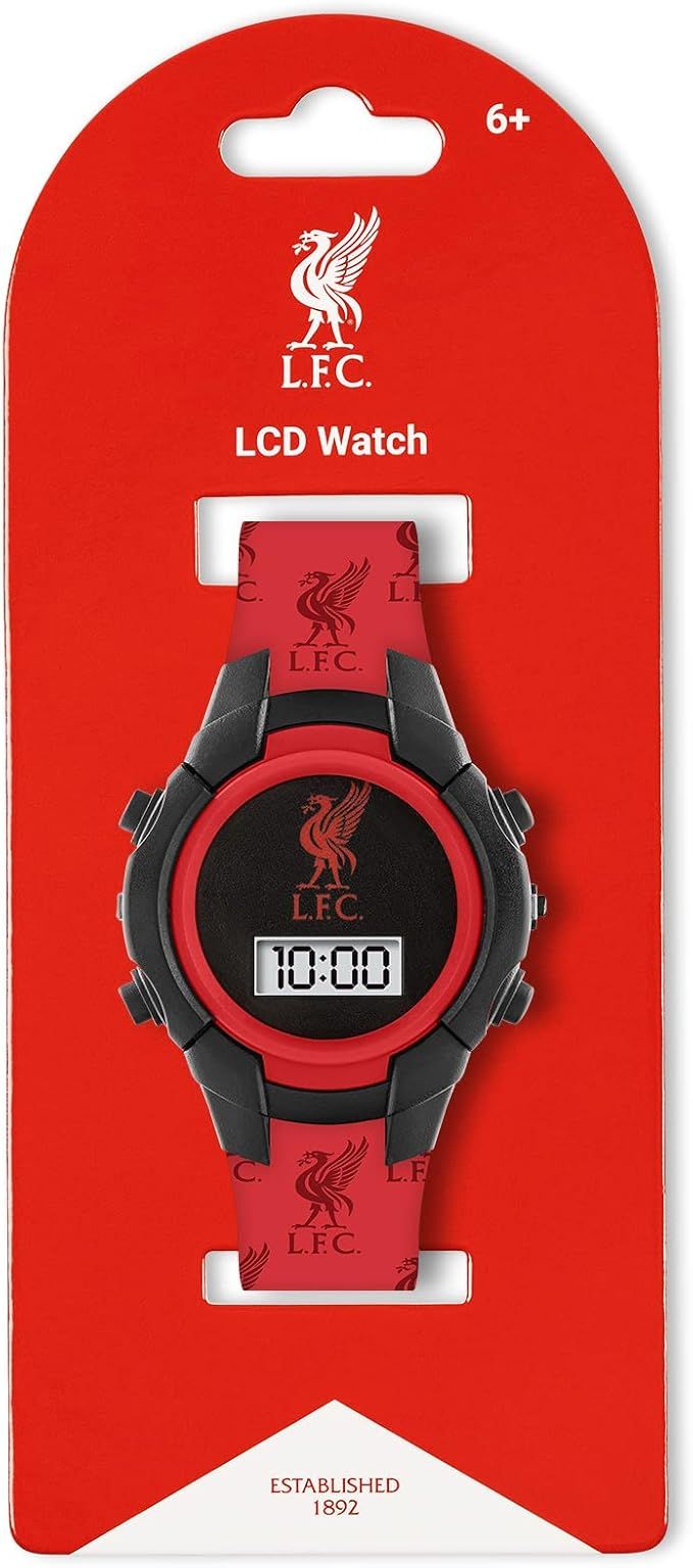 ساعة يد رقمية من ليفربول فوتبول