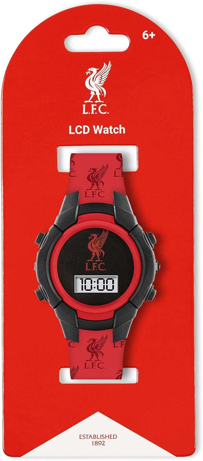 ساعة يد رقمية من ليفربول فوتبول