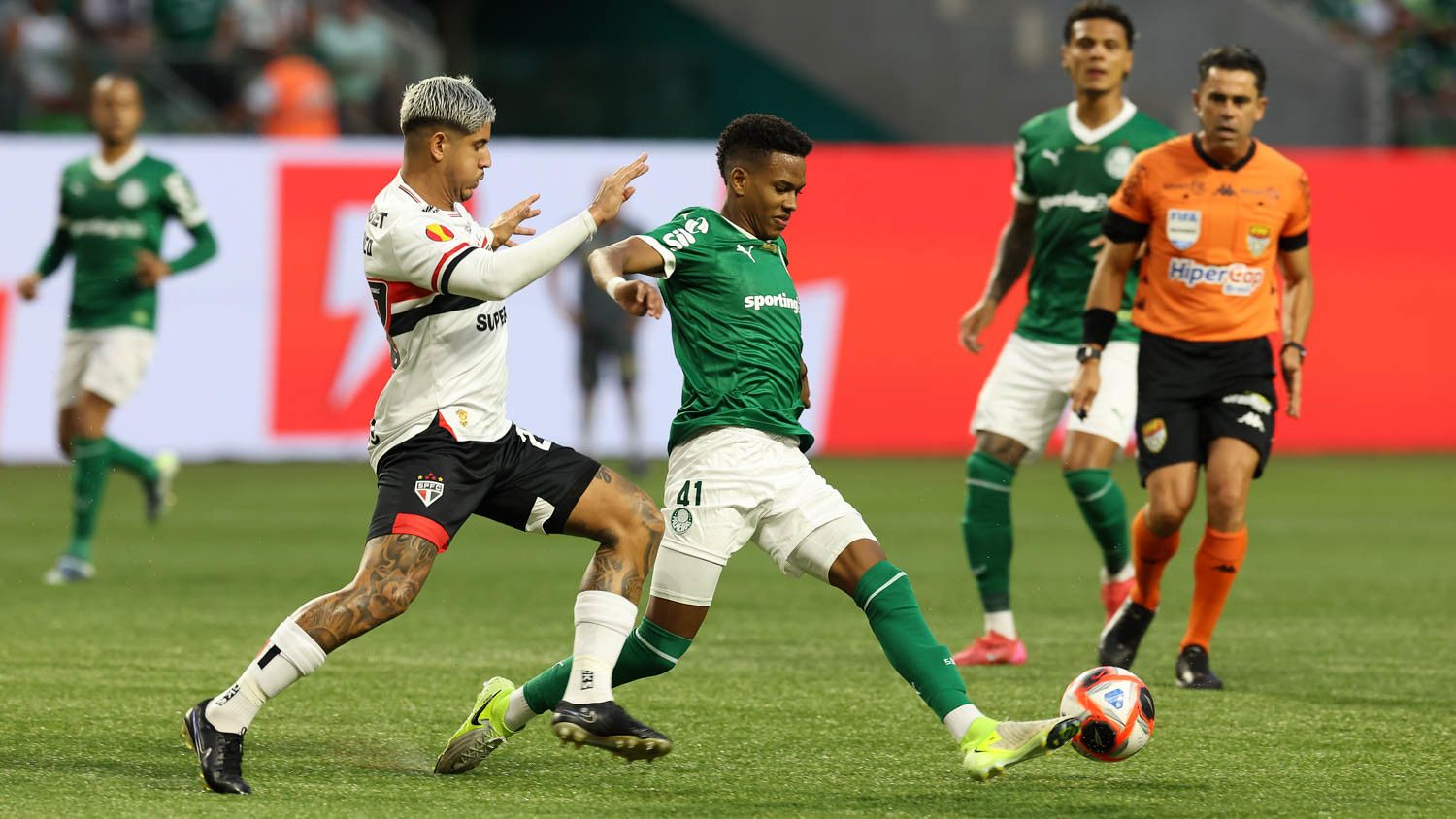 Palmeiras x São Paulo, Paulistão 2025, Estêvão e Alan Franco