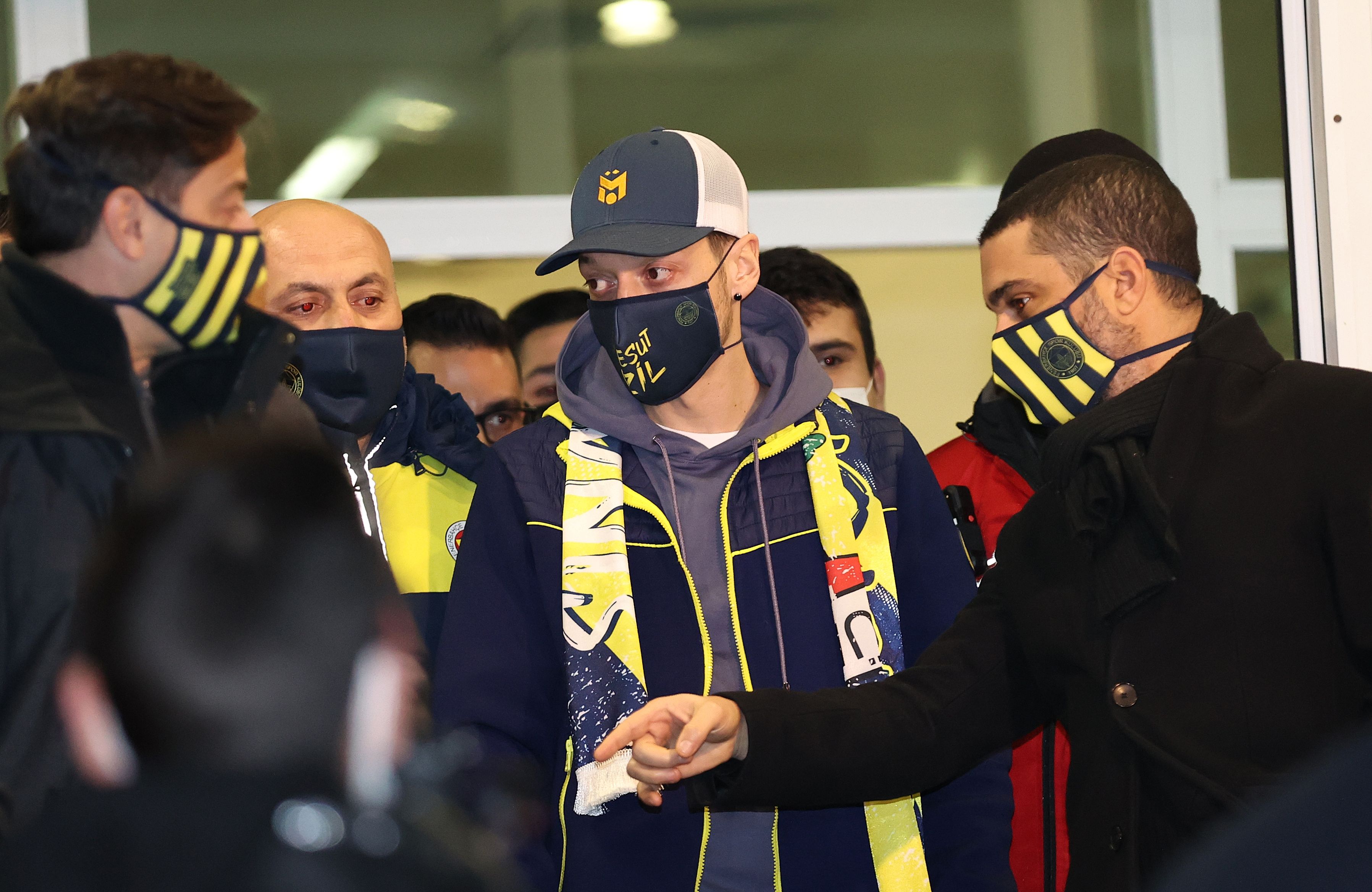 Mesut Ozil 1182021 Ataturk Airport