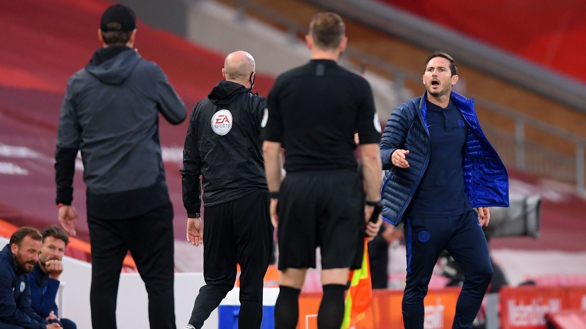 Jurgen Klopp Frank Lampard Liverpool Chelsea 2020