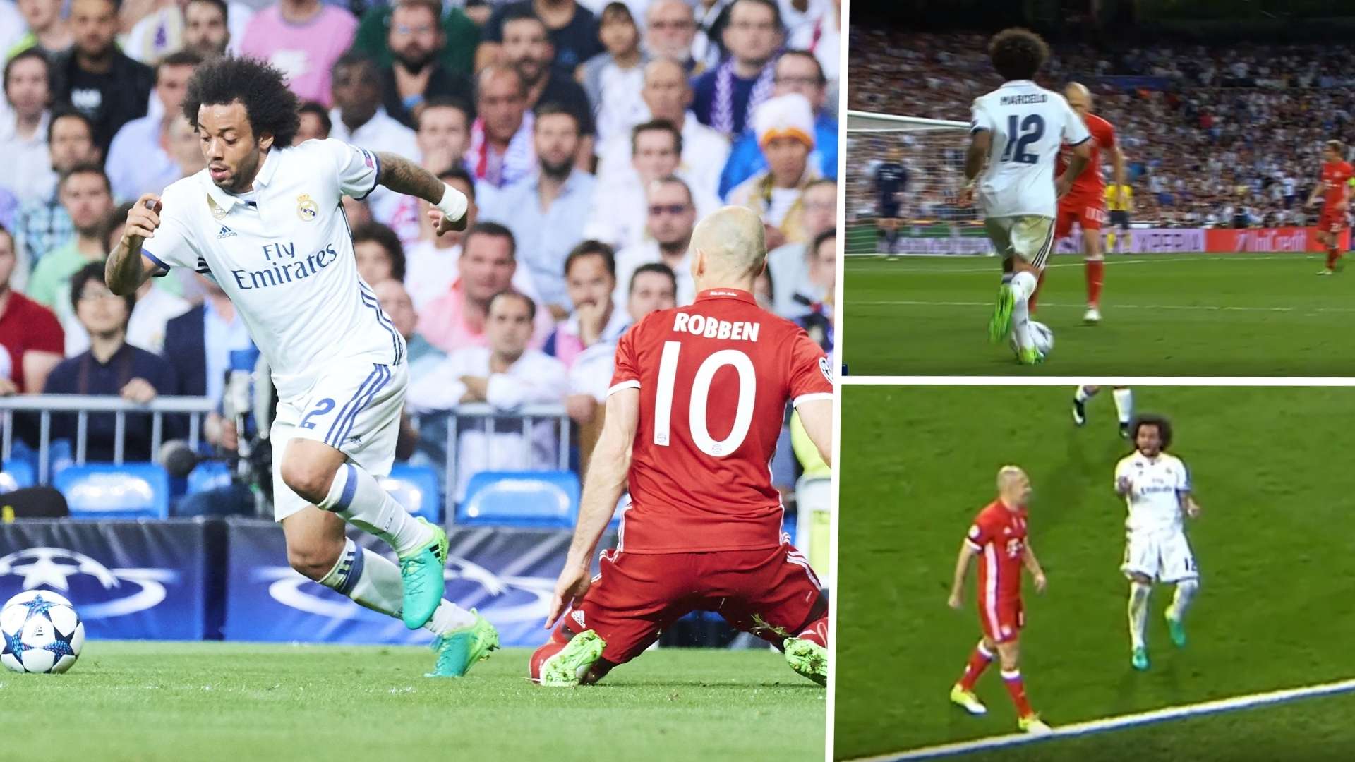 GFX Marcelo Arjen Robben Real Madrid FC Bayern München