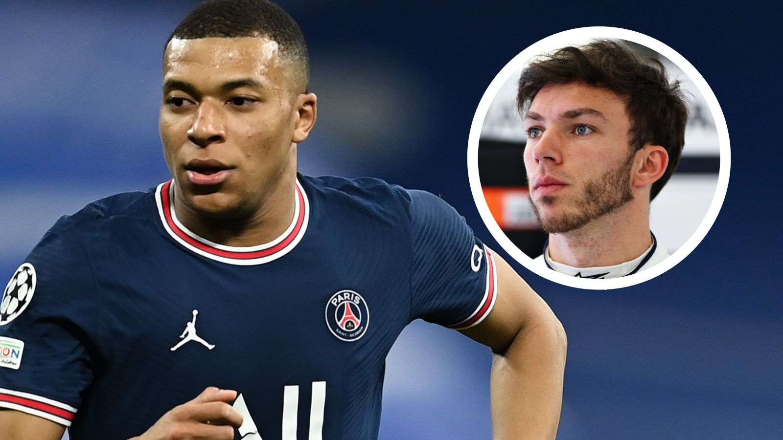 Pierre Gasly Kylian Mbappe