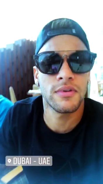 Neymar Dubai