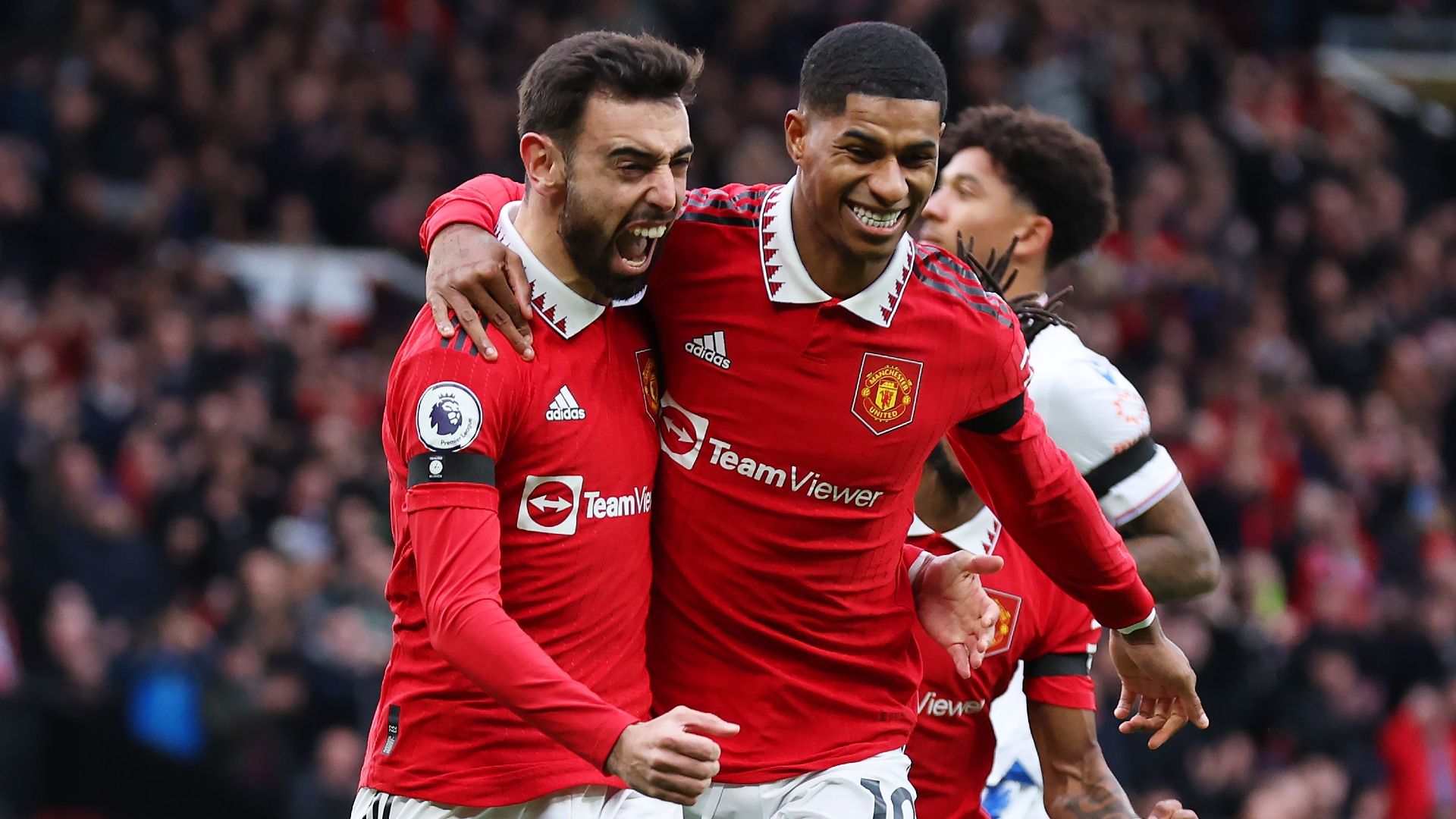 Bruno Fernandes Marcus Rashford Manchester United 2022-23