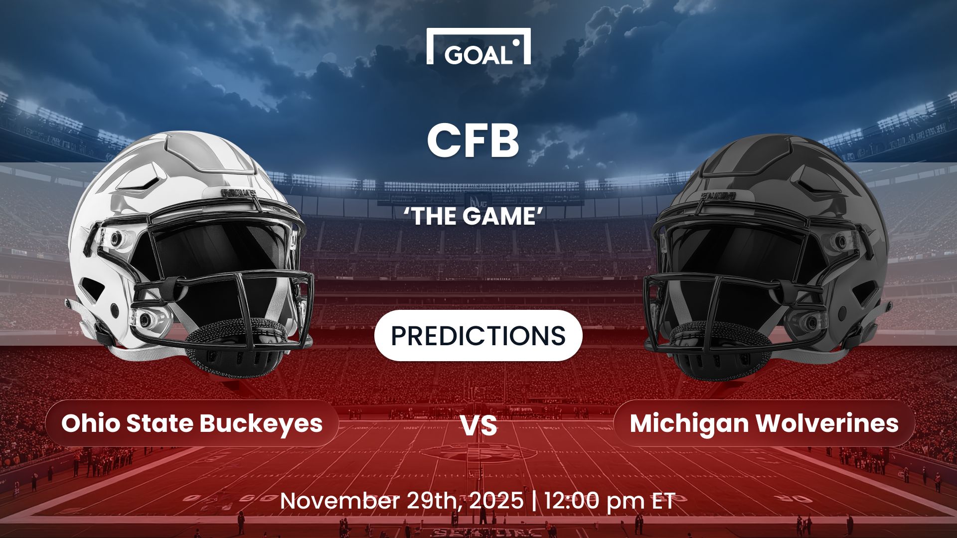 Ohio State vs Michigan Predictions