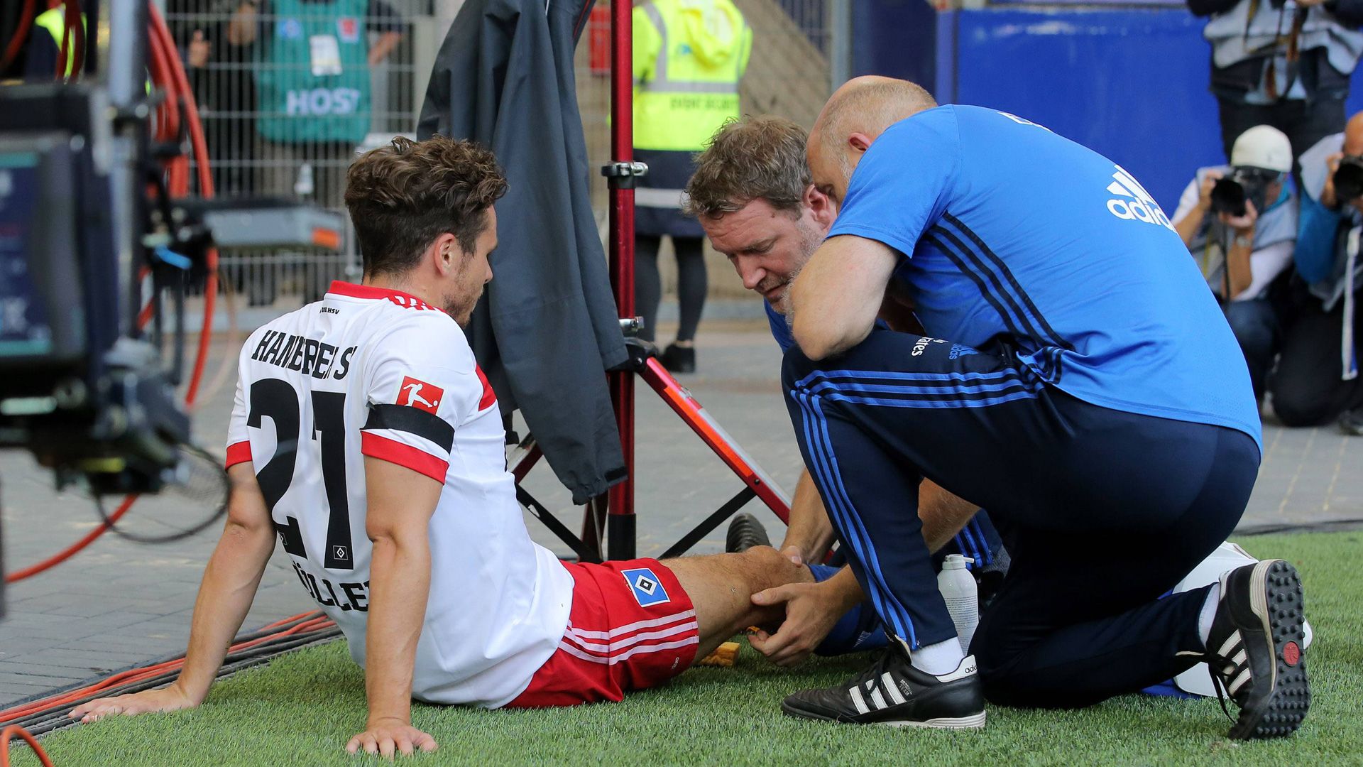 Nicolai Müller Hamburger SV 19082017