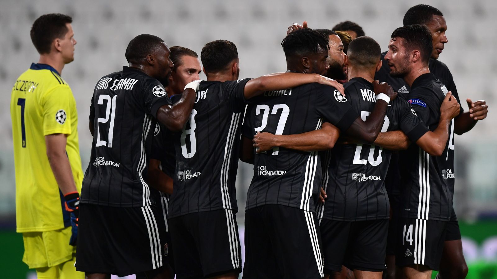 Juventus Olympique Lyon Champions League