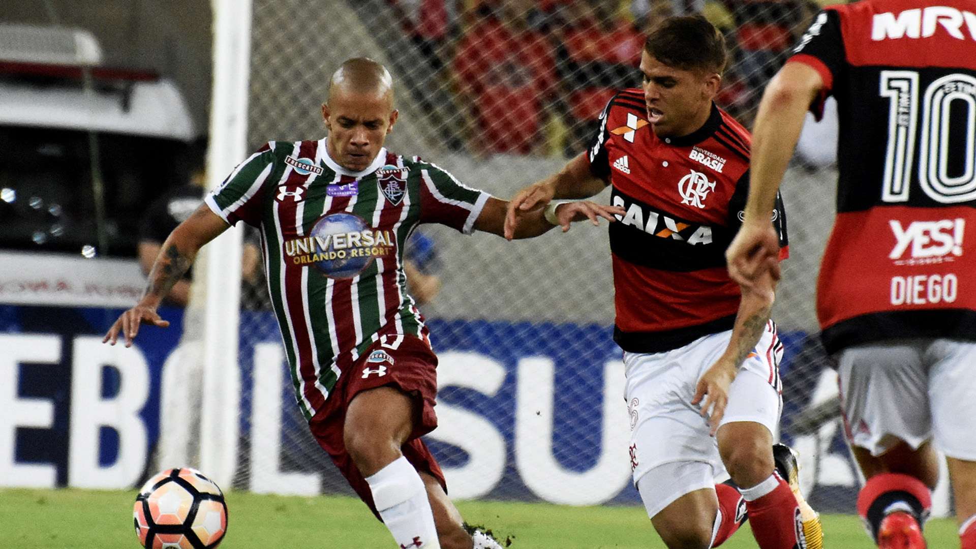 Marcos Junior Gustavo Cuellar Flamengo Fluminense Copa Sudamericana 01112017