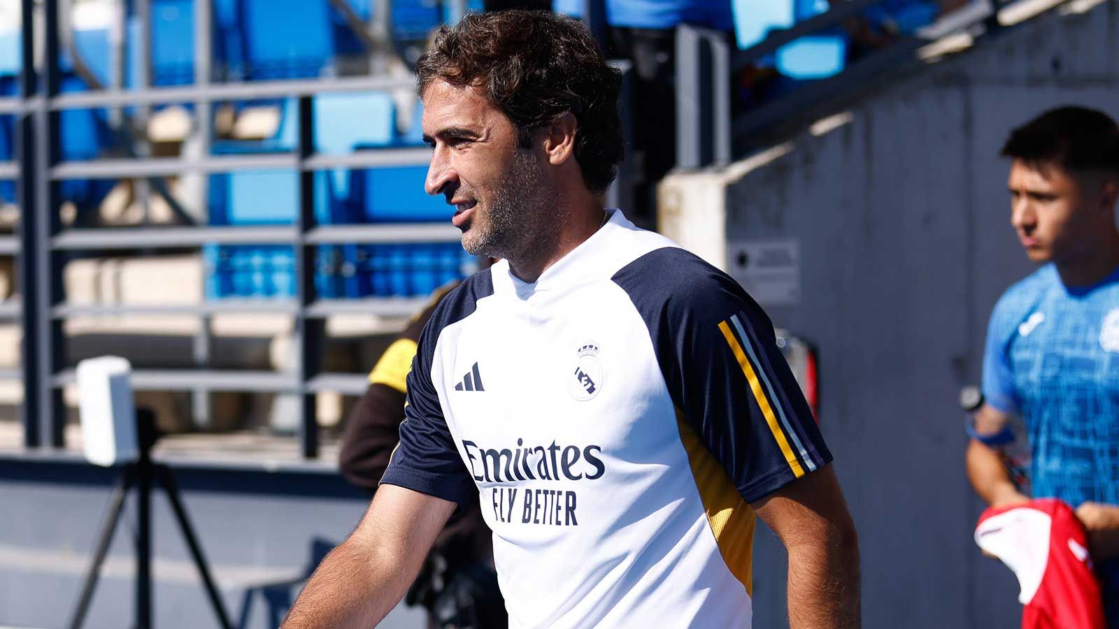 Another Real Madrid legend departs! Raul to leave role as manager of club's B team as he prepares for final game in charge | Goal.com UK