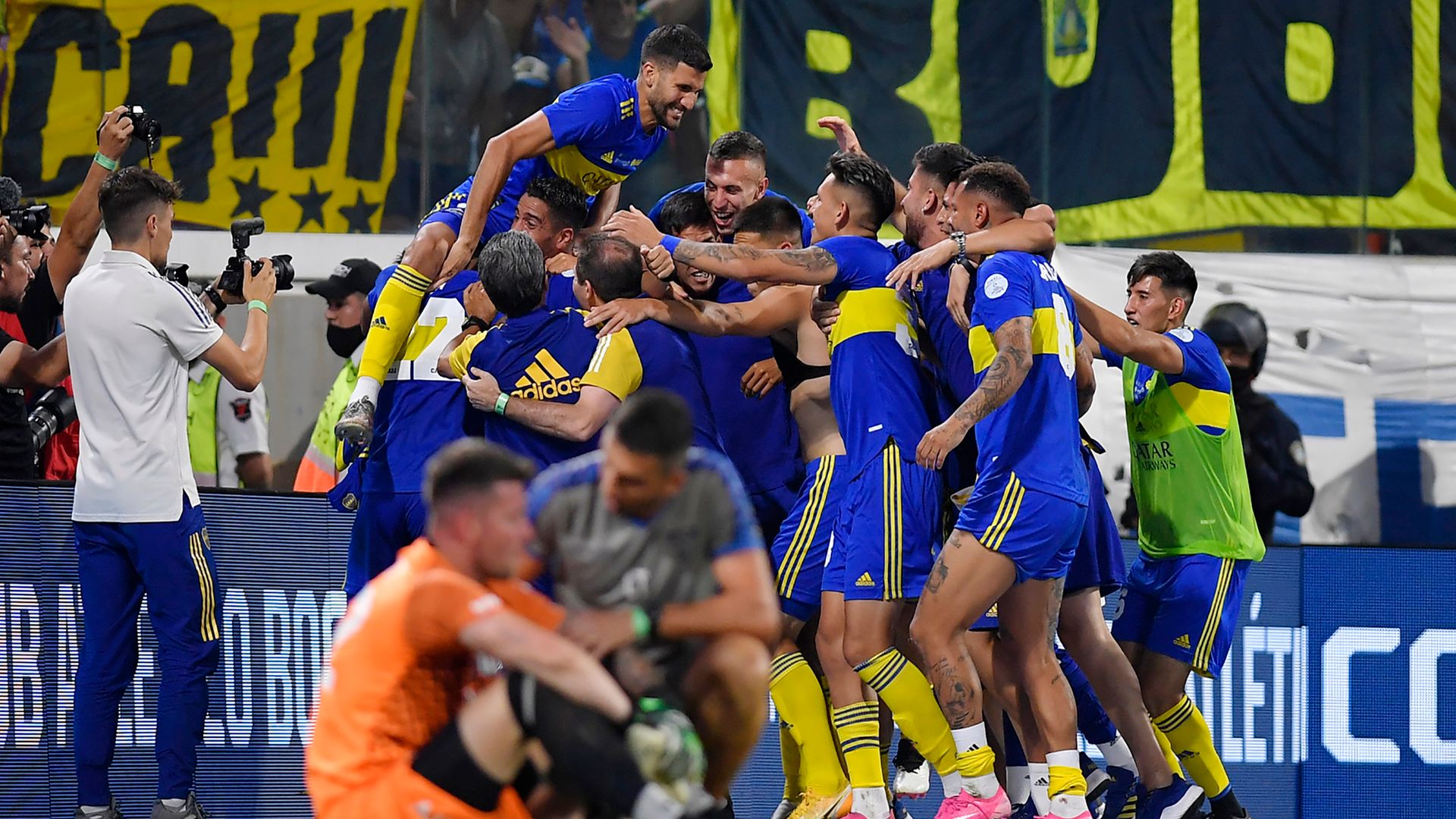 festejos boca campeon copa argentina 2021