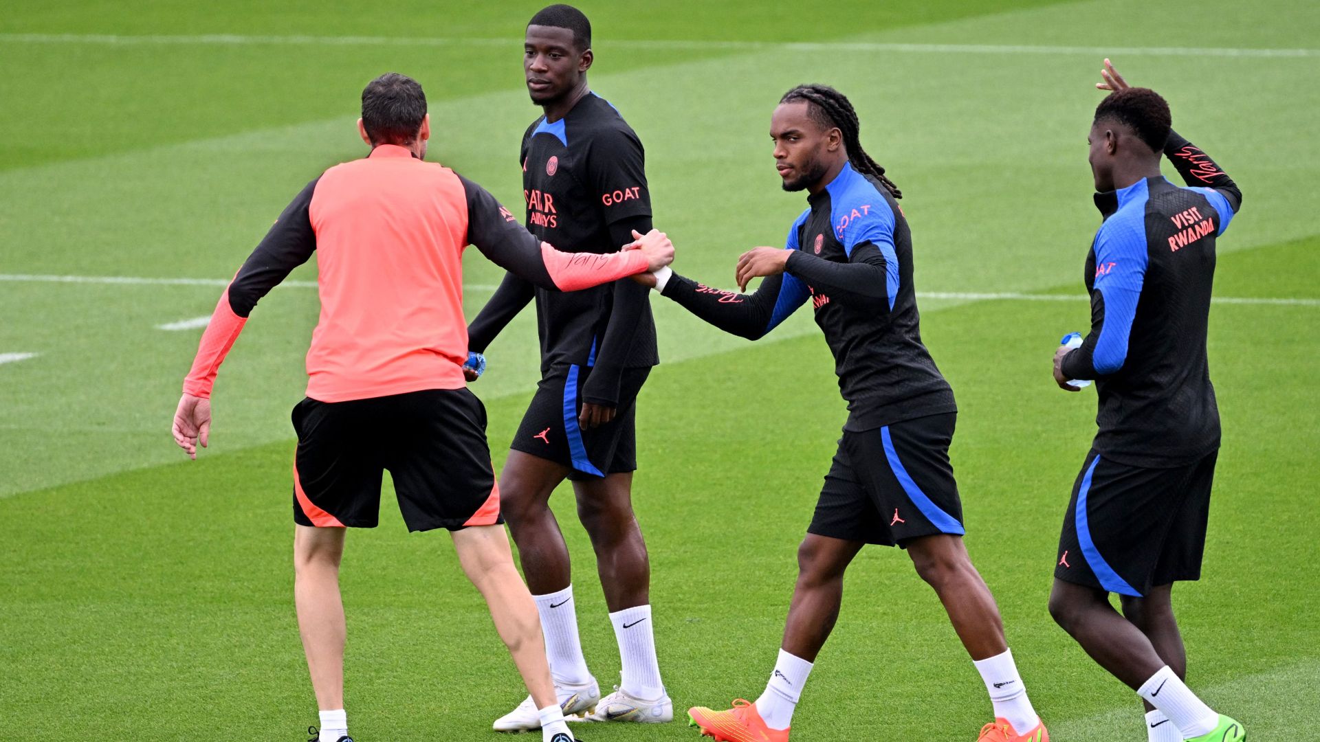 Renato Sanches PSG training