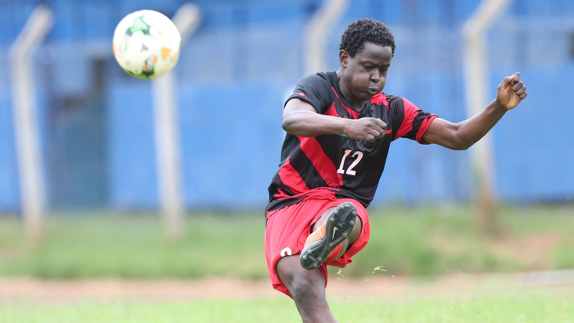 Harambee Stars defender Erick Ouma.