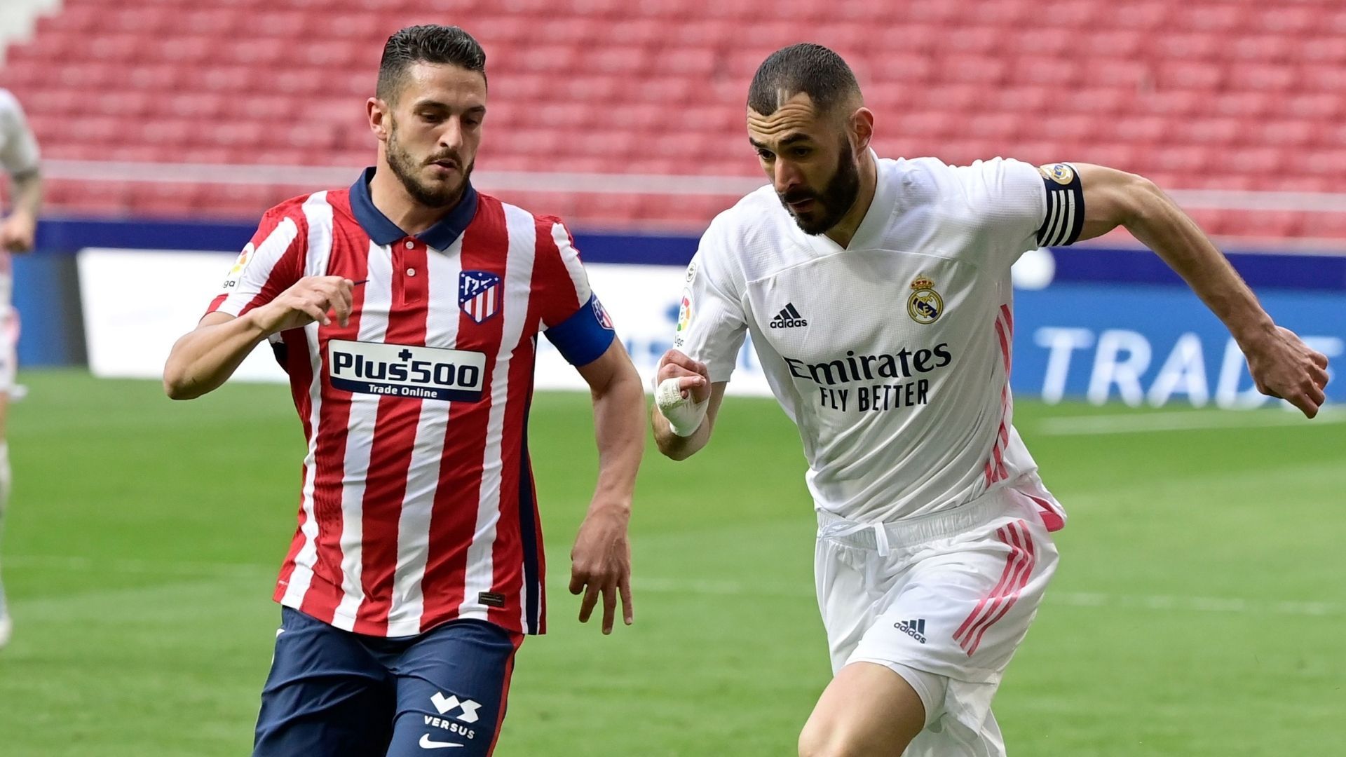 Koke Benzema Atlético Real Madrid 07032021