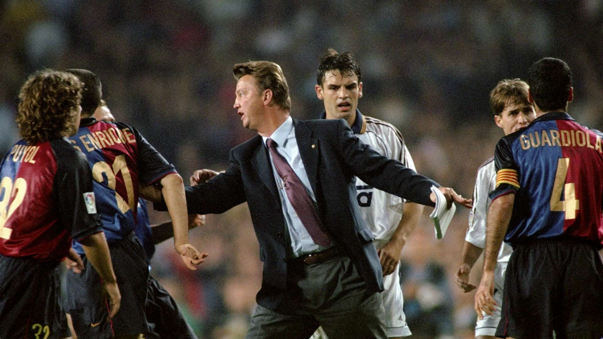 Louis van Gaal Barcelona Real Madrid 13101999