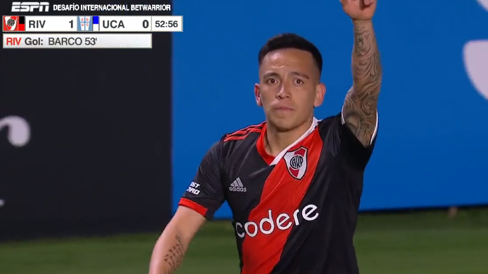 esequiel barco river universidad catolica amistoso 09092023