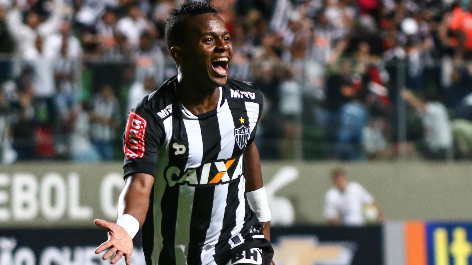 Juan Cazares Atlético-MG Santos Campeonato Brasileiro 14052016