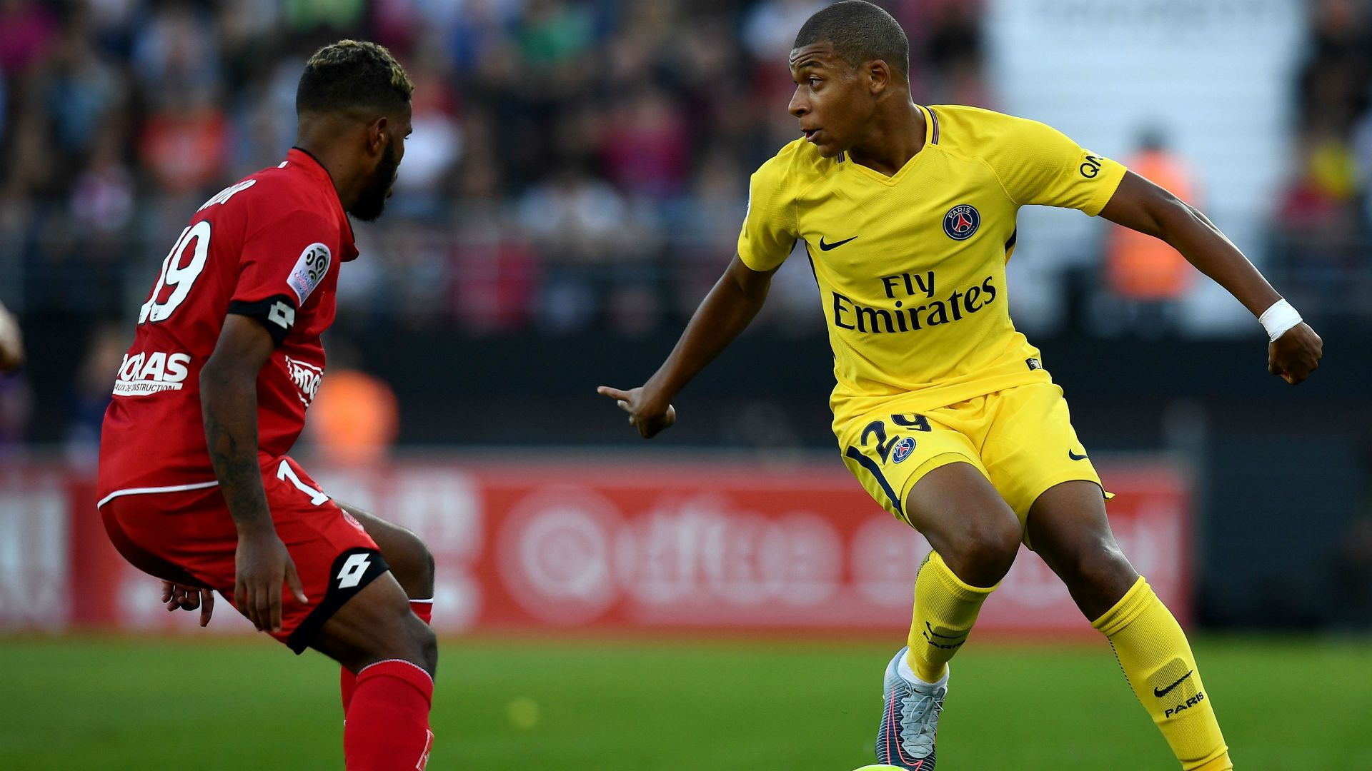 Kylian Mbappe Dijon PSG Ligue 1 14102017