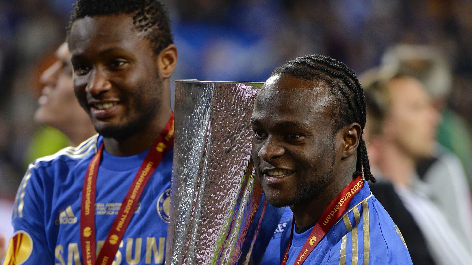 Mikel and Victor Moses