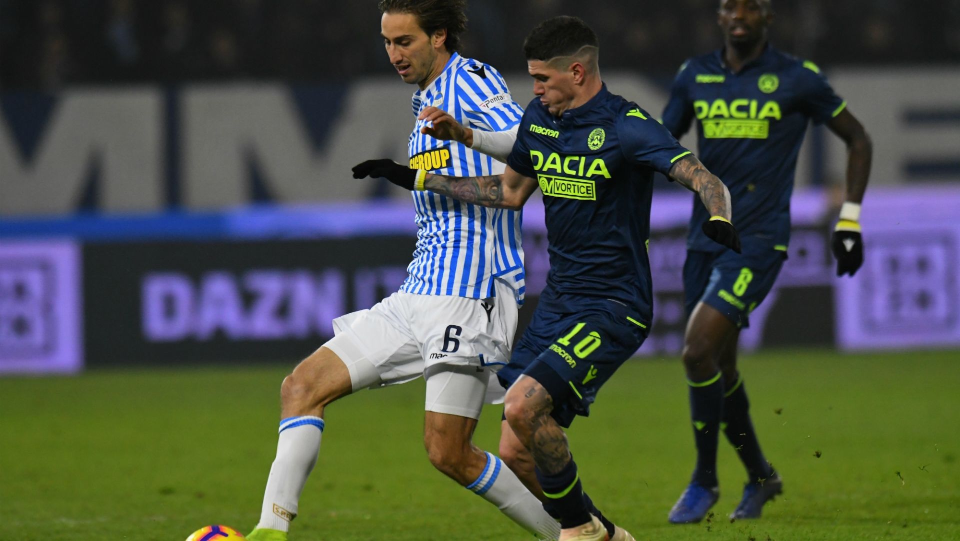 Spal Udinese Missiroli De Paul Serie A