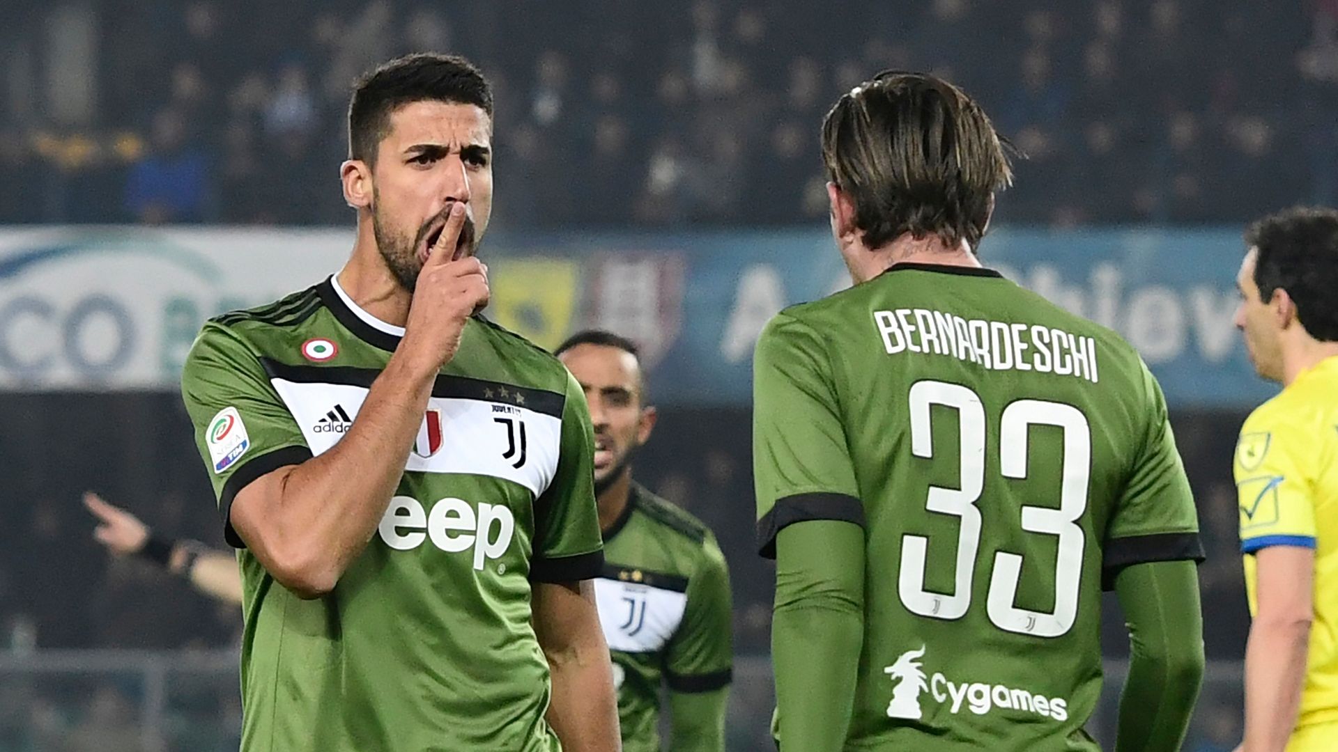 Khedira Chievo Verona Juventus Turino Serie A 01272018