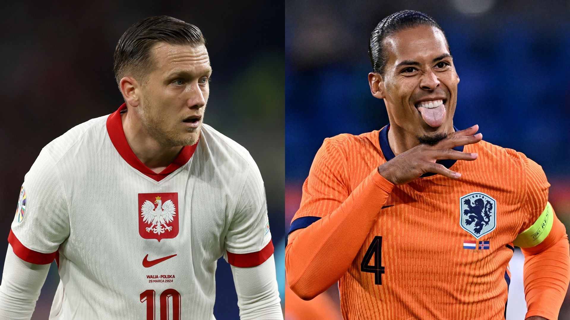 Piotr Zielinski Poland Virgil van Dijk Netherlands