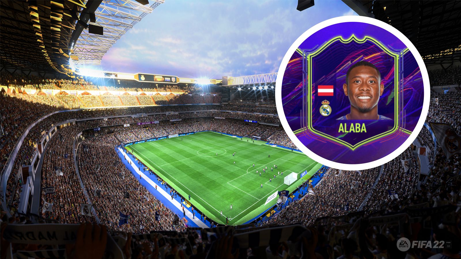 GFX FIFA 22 Bernabeu David Alaba OTW
