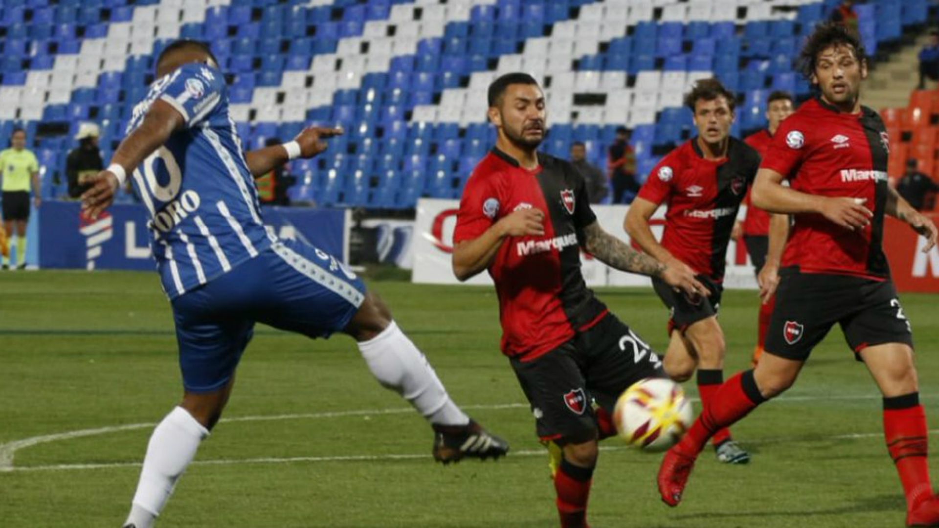 Morro Garcia Godoy Cruz Newells Superliga 27082018