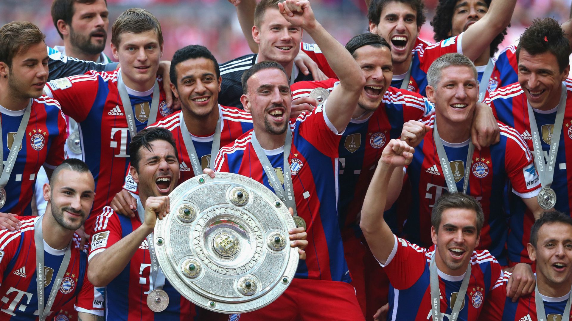 Franck Ribery Bayern Munich Bundesliga 10052014