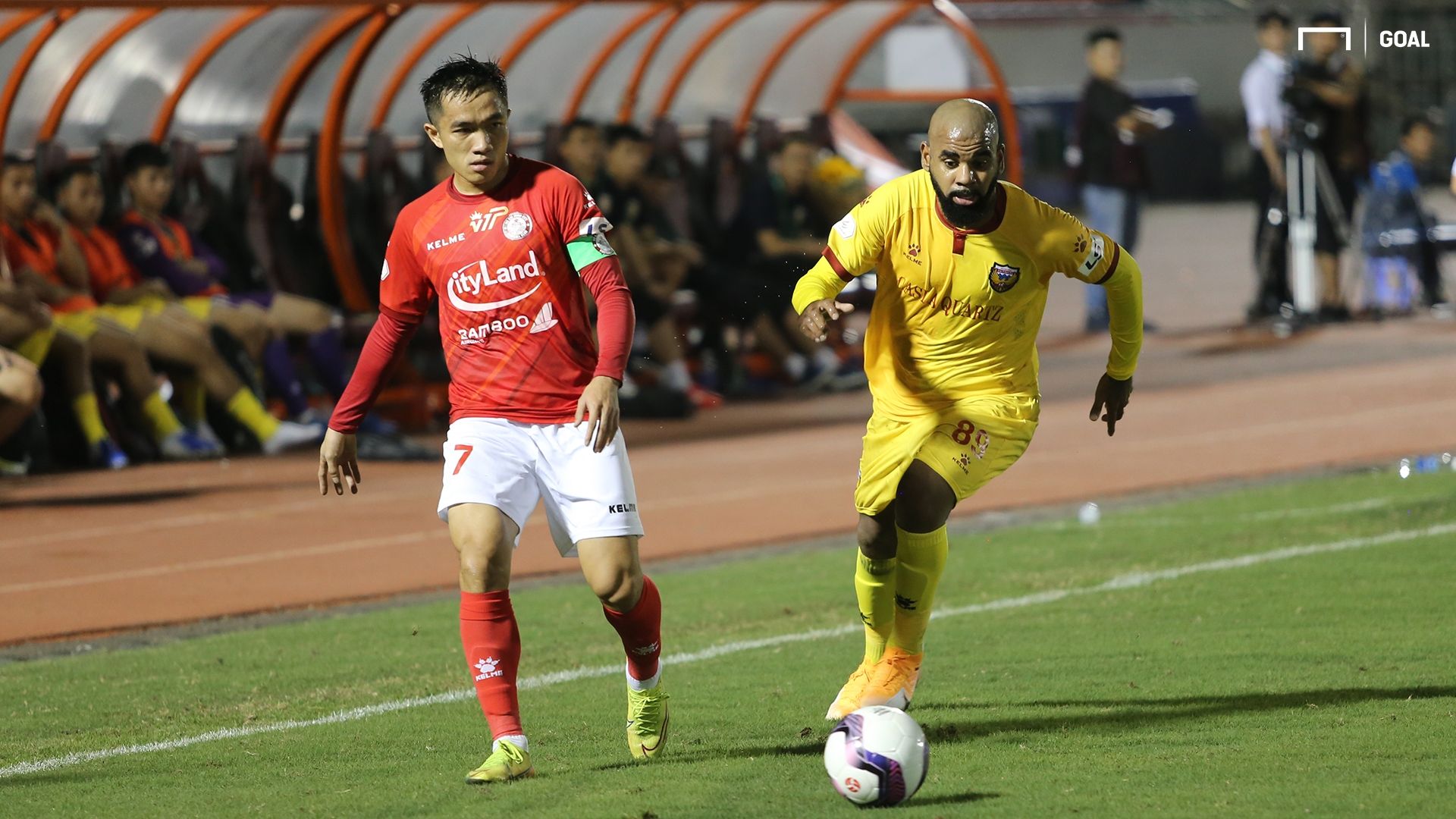 Sam Ngoc Duc Claudecir Ho Chi Minh City vs Hong Linh Ha Tinh 2021 V.League 24012021