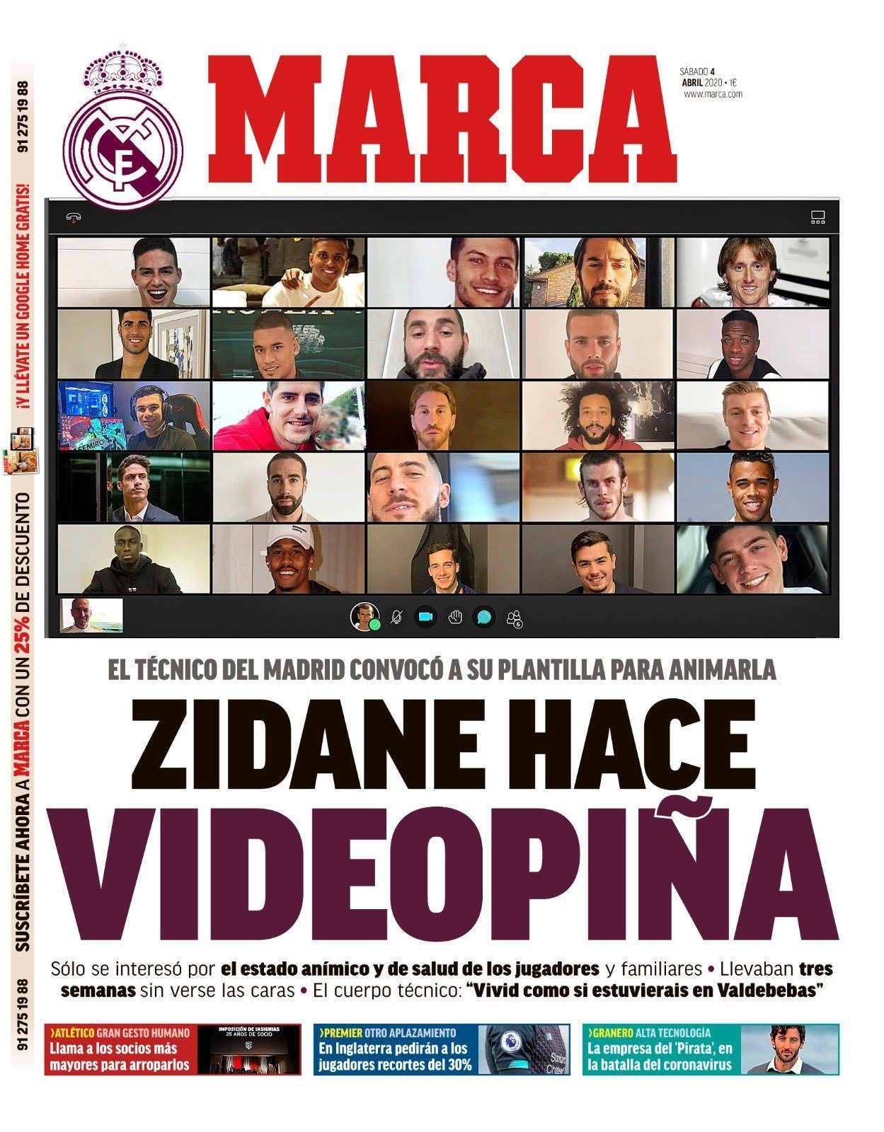4 April 2020 Marca