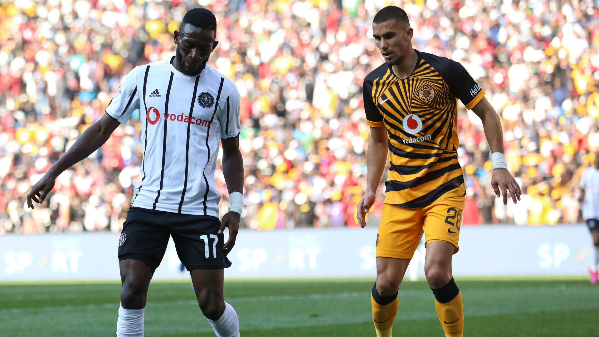 Augustine Mulenga, Orlando Pirates & Lorenzo Gordinho, Kaizer Chiefs, July 2019