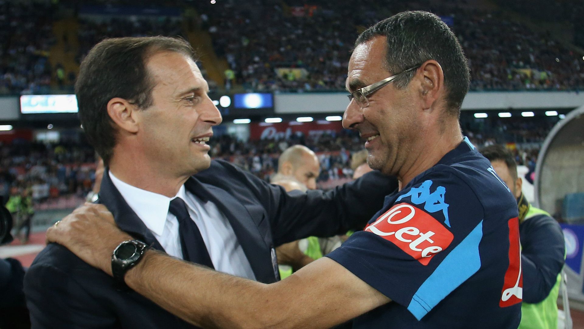 Maurizio Sarri, Napoli, Massimiliano Allegri , Juventus