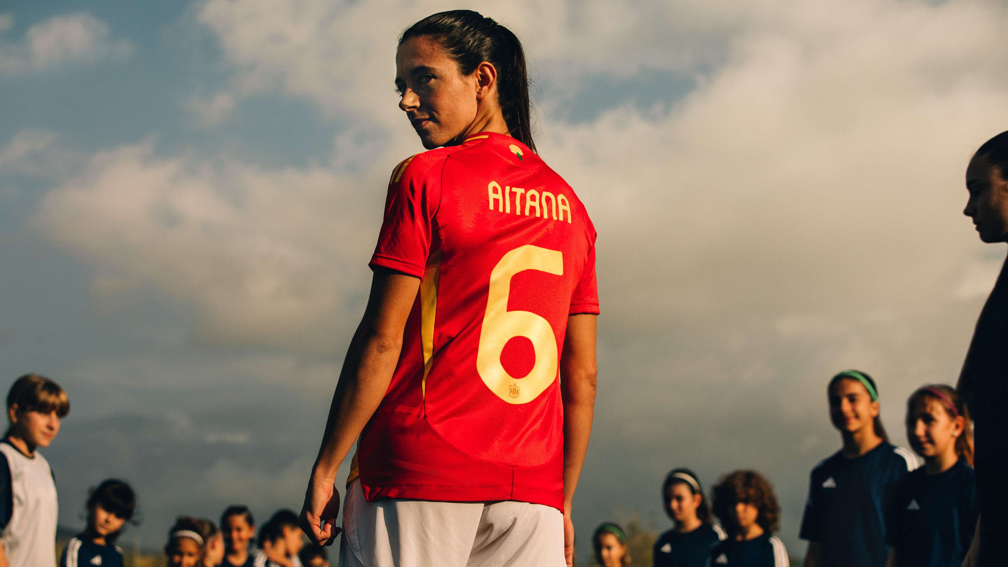 Aitana Bonmati adidas advert