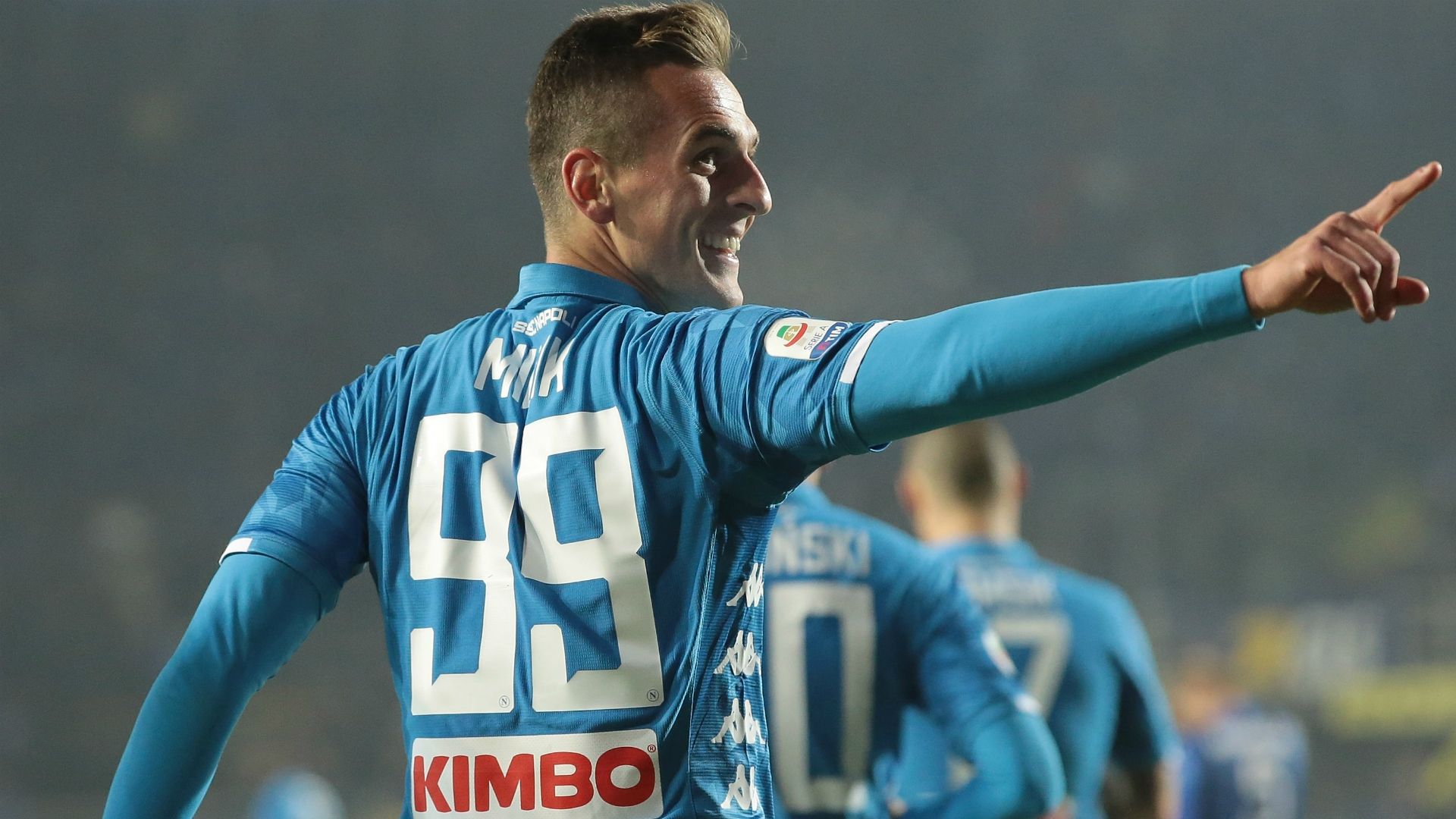 Arkadiusz Milik Atalanta Napoli Serie A