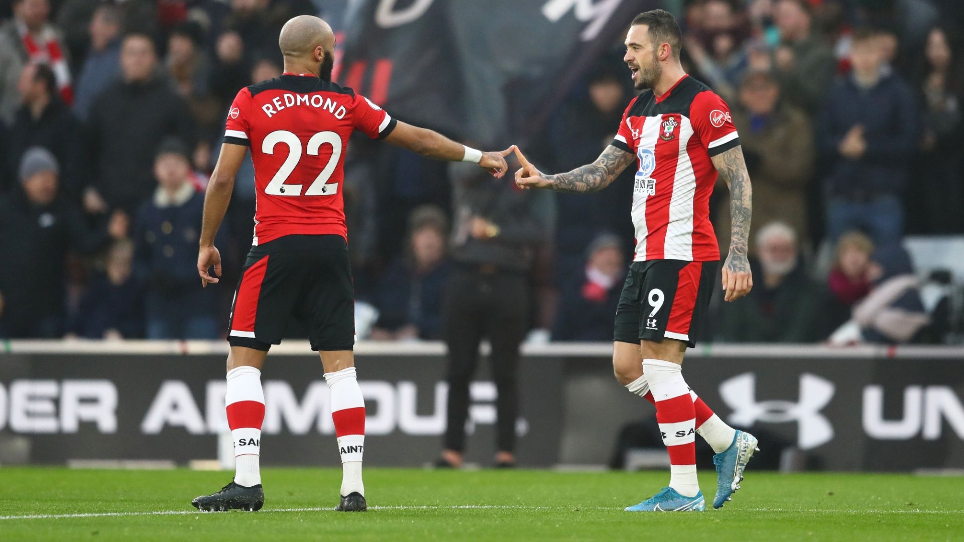 Nathan Redmond Danny Ings Southampton