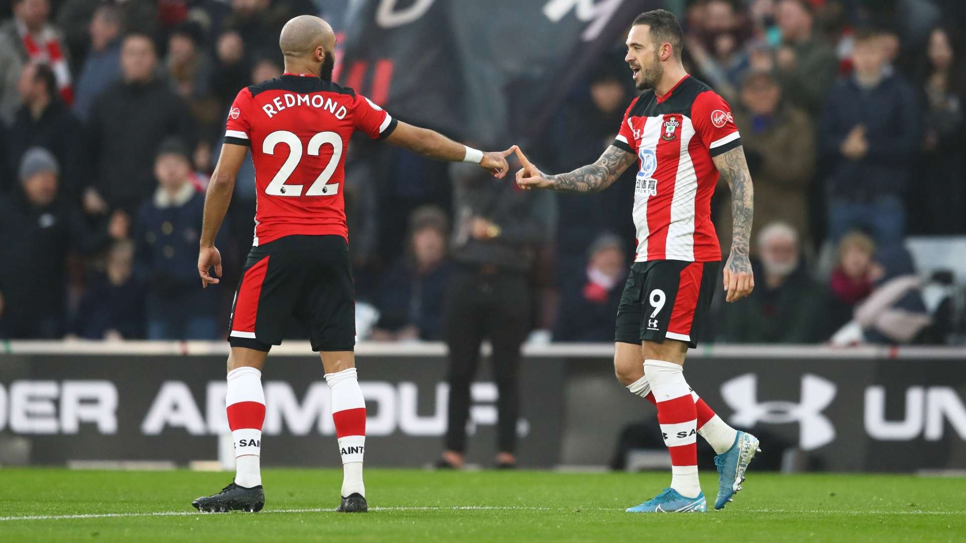 Nathan Redmond Danny Ings Southampton