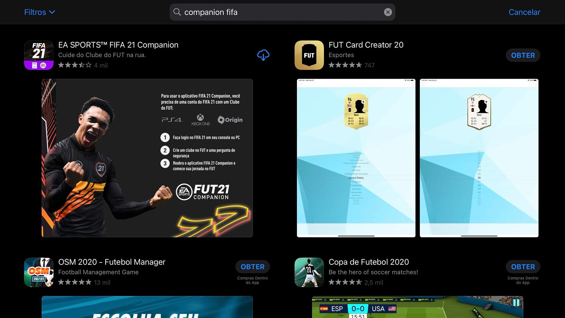 FIFA 21 Companion app 1