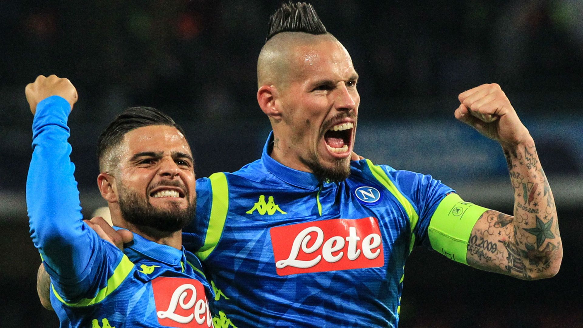 Hamsik Insigne Napoli Crvena zvezda