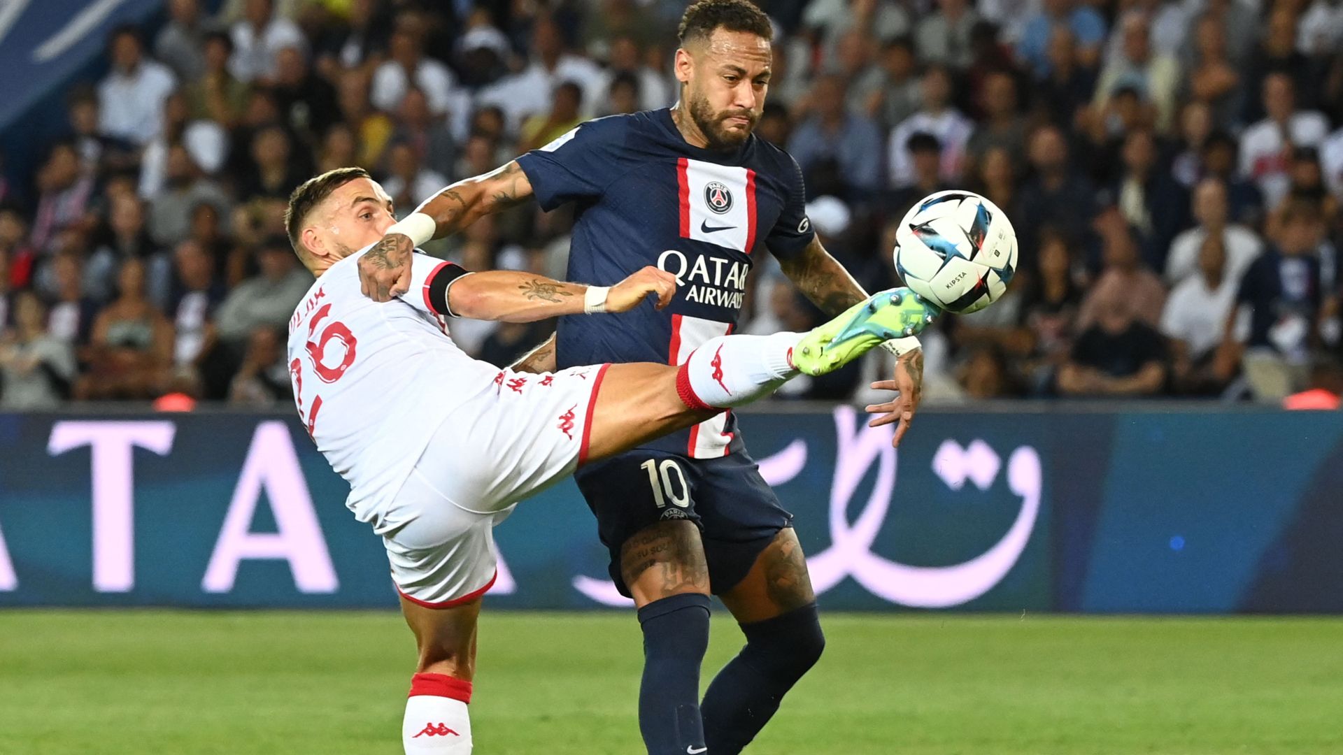 Neymar PSG Monaco Ligue 1 28082022