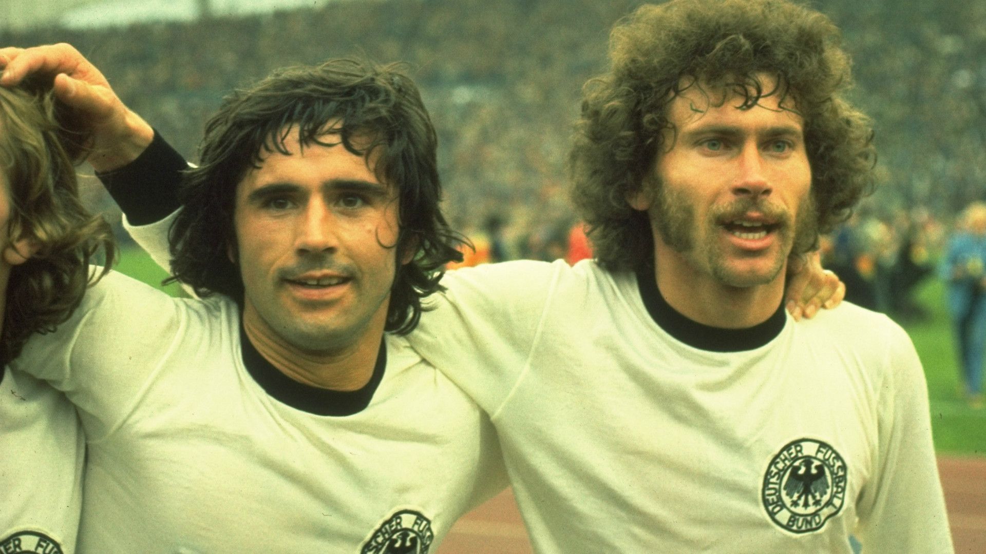 Gerd Muller Paul Breitner Germany WC 07071974