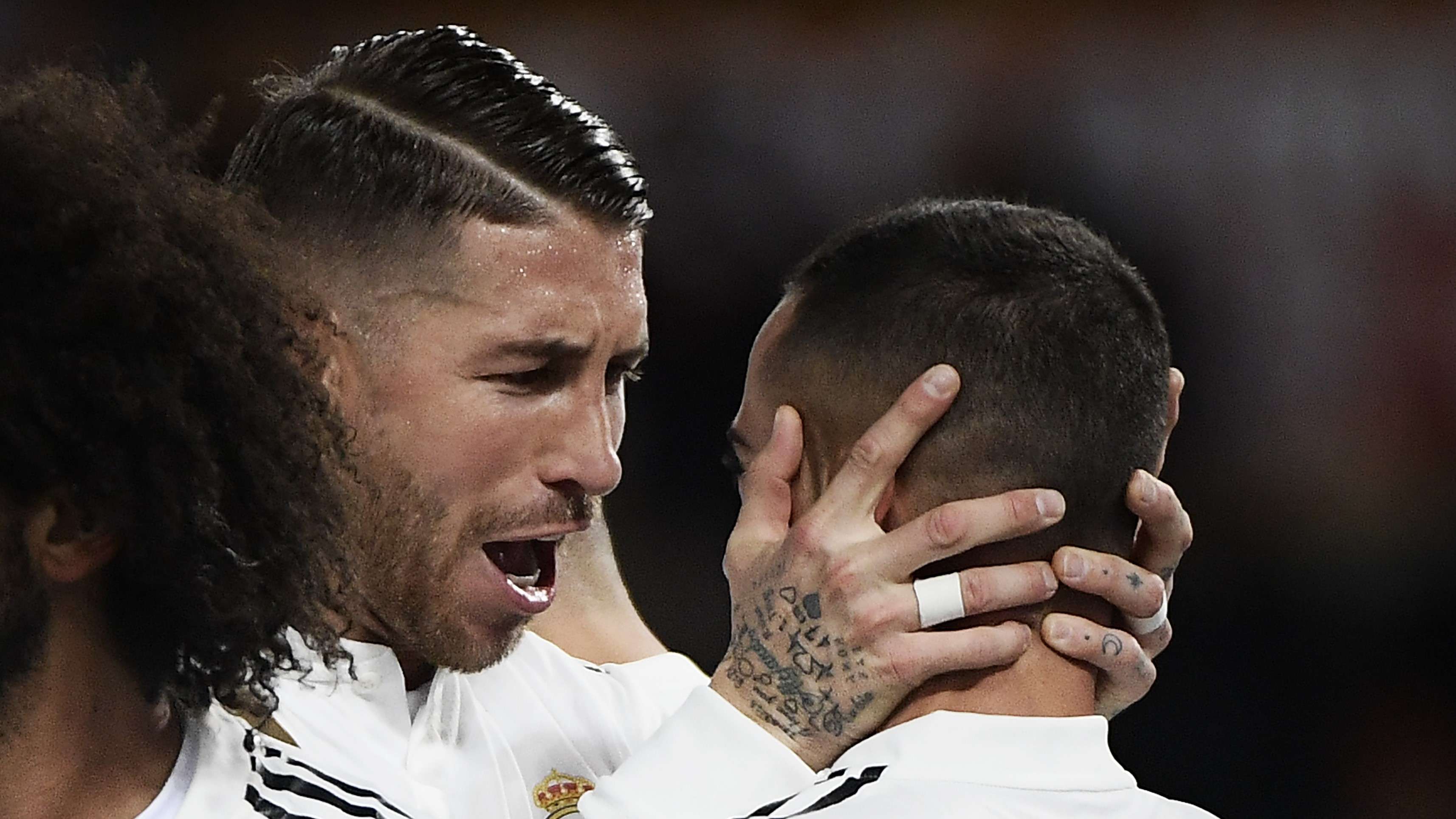 Lucas Vazquez Sergio Ramos Roma Real Madrid UCL 27112018