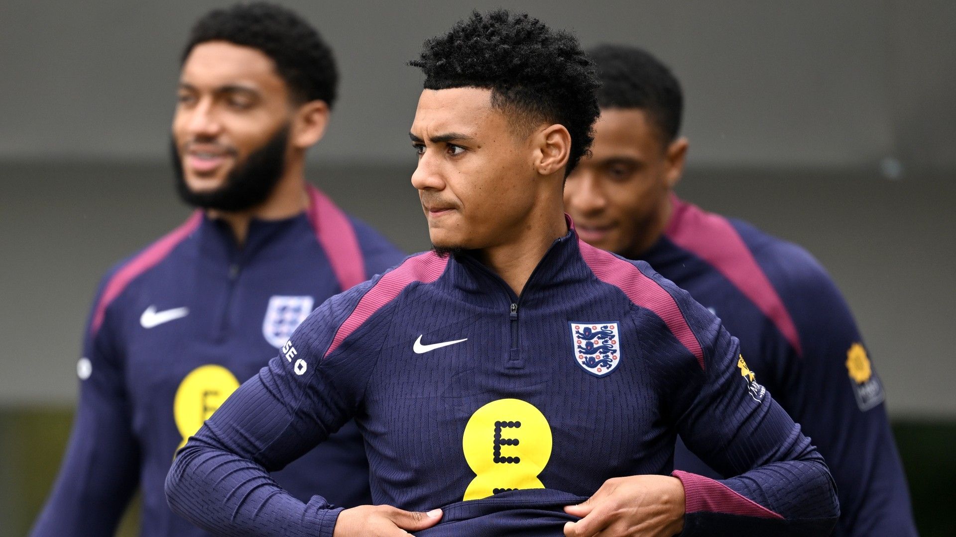 Ollie Watkins England training 2024