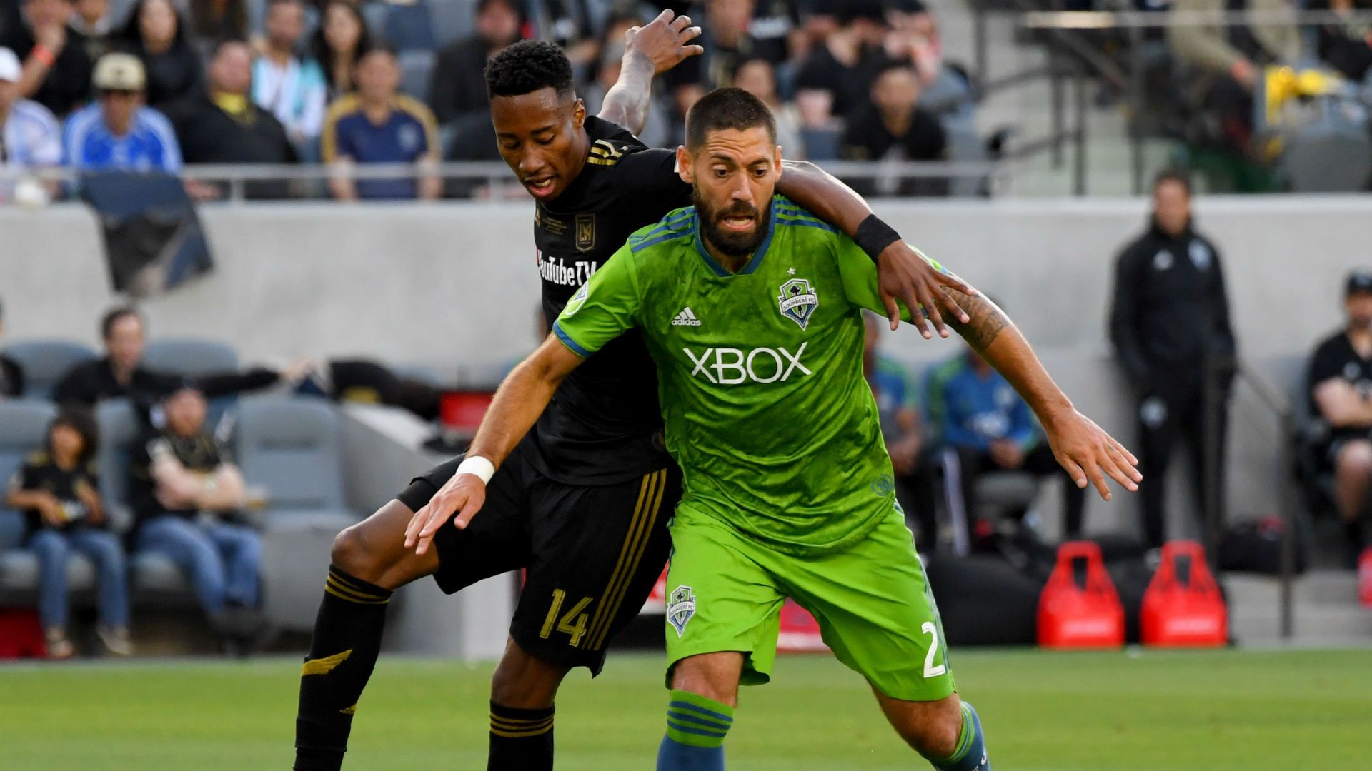 Clint Dempsey Mark Anthony-Kaye LAFC Seattle Sounders MLS