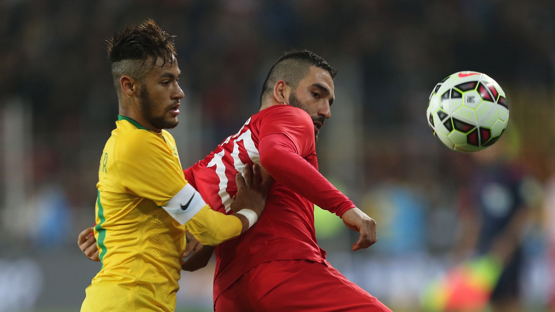 Neymar, Arda Turan | Turkey 0-4 Brazil | International Friendly | 12112014