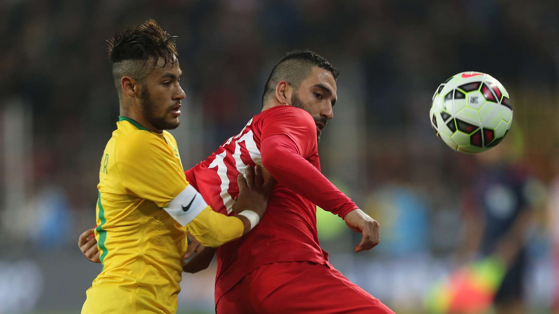 Neymar, Arda Turan | Turkey 0-4 Brazil | International Friendly | 12112014