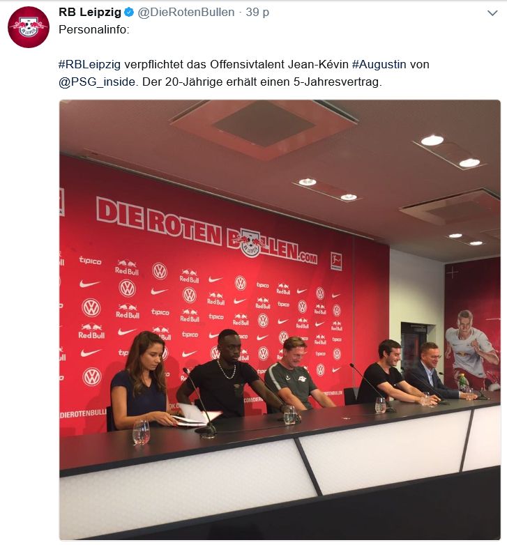 Red Bull Leipzig Augustin